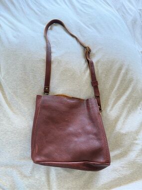 Portland Leather Butterfly Bucket Bag